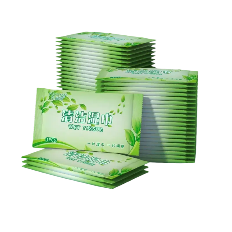Single Piece Wet Wipe Packaging Machine